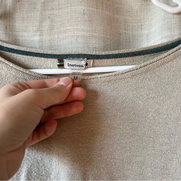 Smartwool | Merino Wool blend color block long sleeve base layer Women’s Medium - Picture 5 of 7